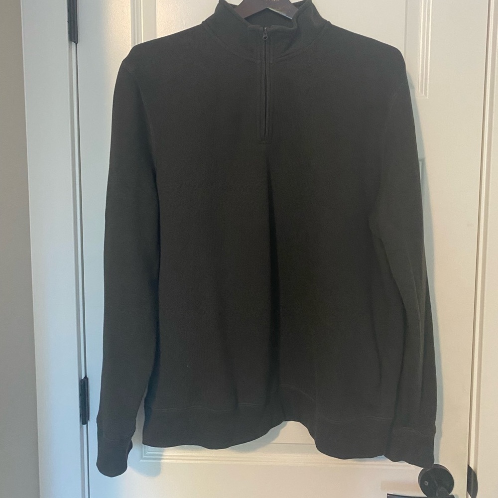 * Sonoma Half Zip Pullover Size XXL Black